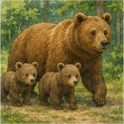 медвежата