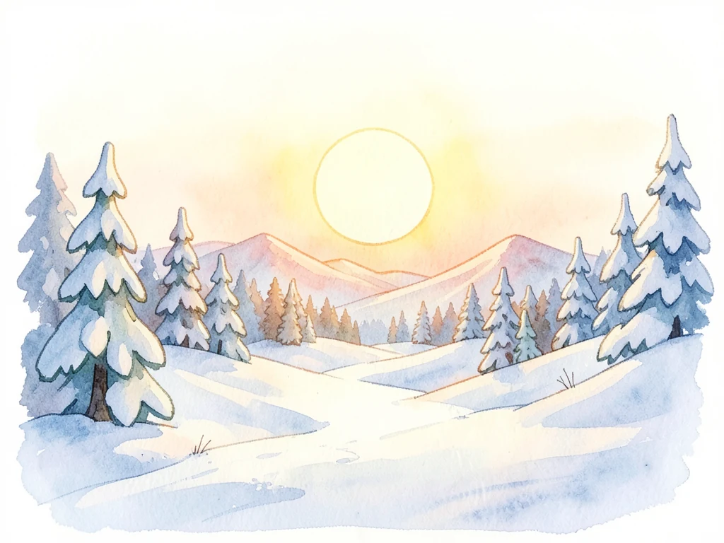 На далёком севере мало людей и много снега.